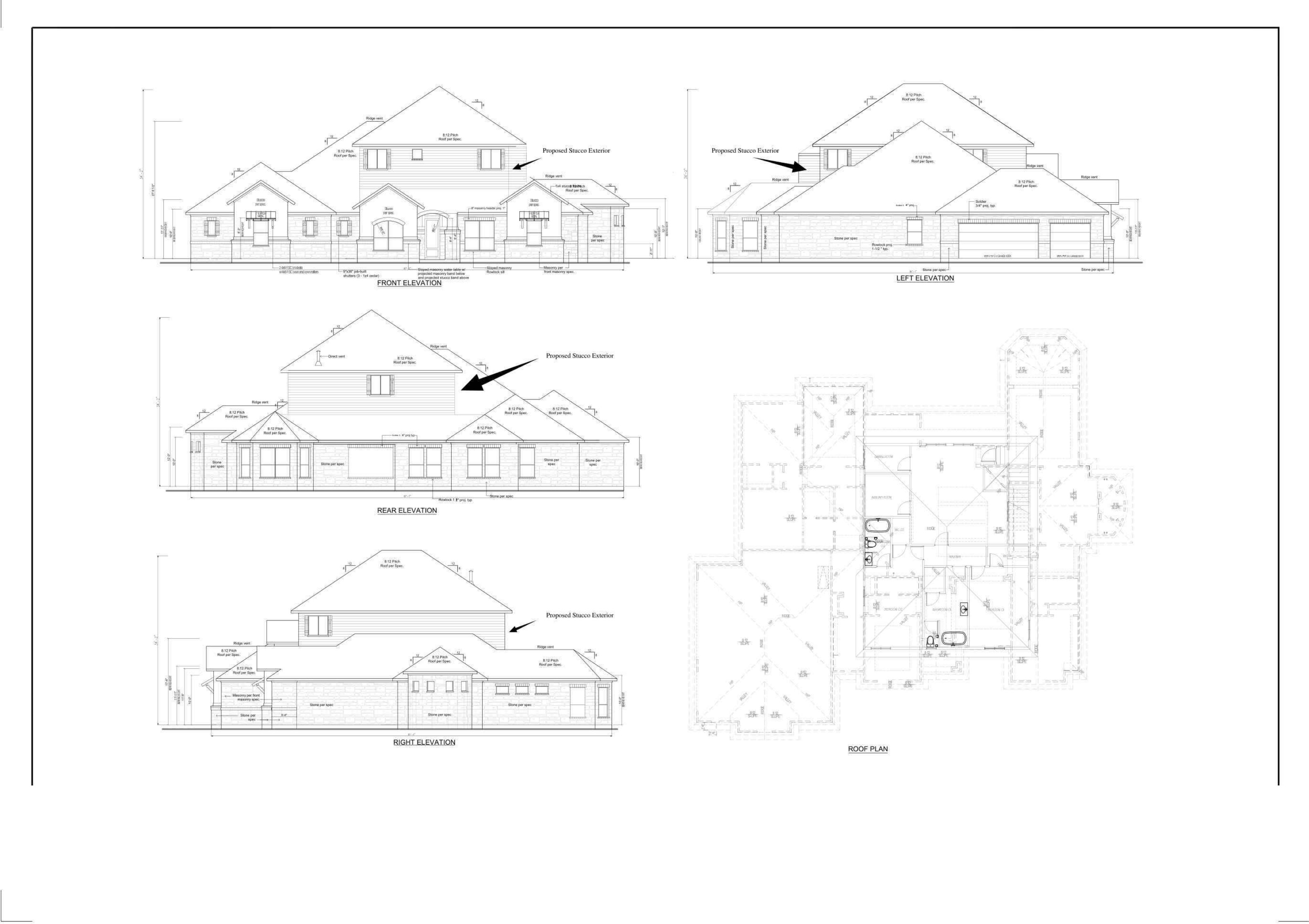 A-201 — Elevations & Sections