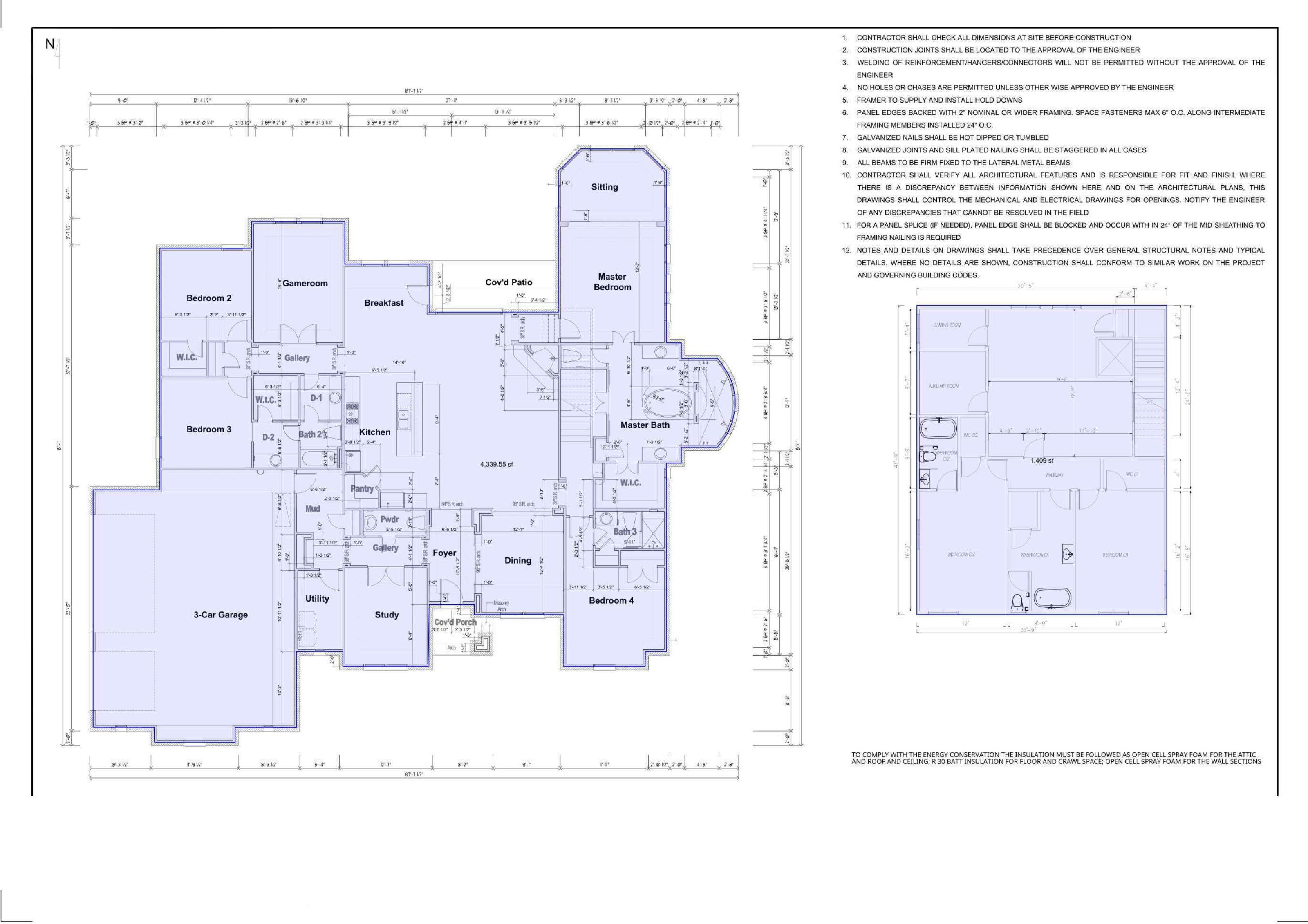 A-101 — Floor Plan