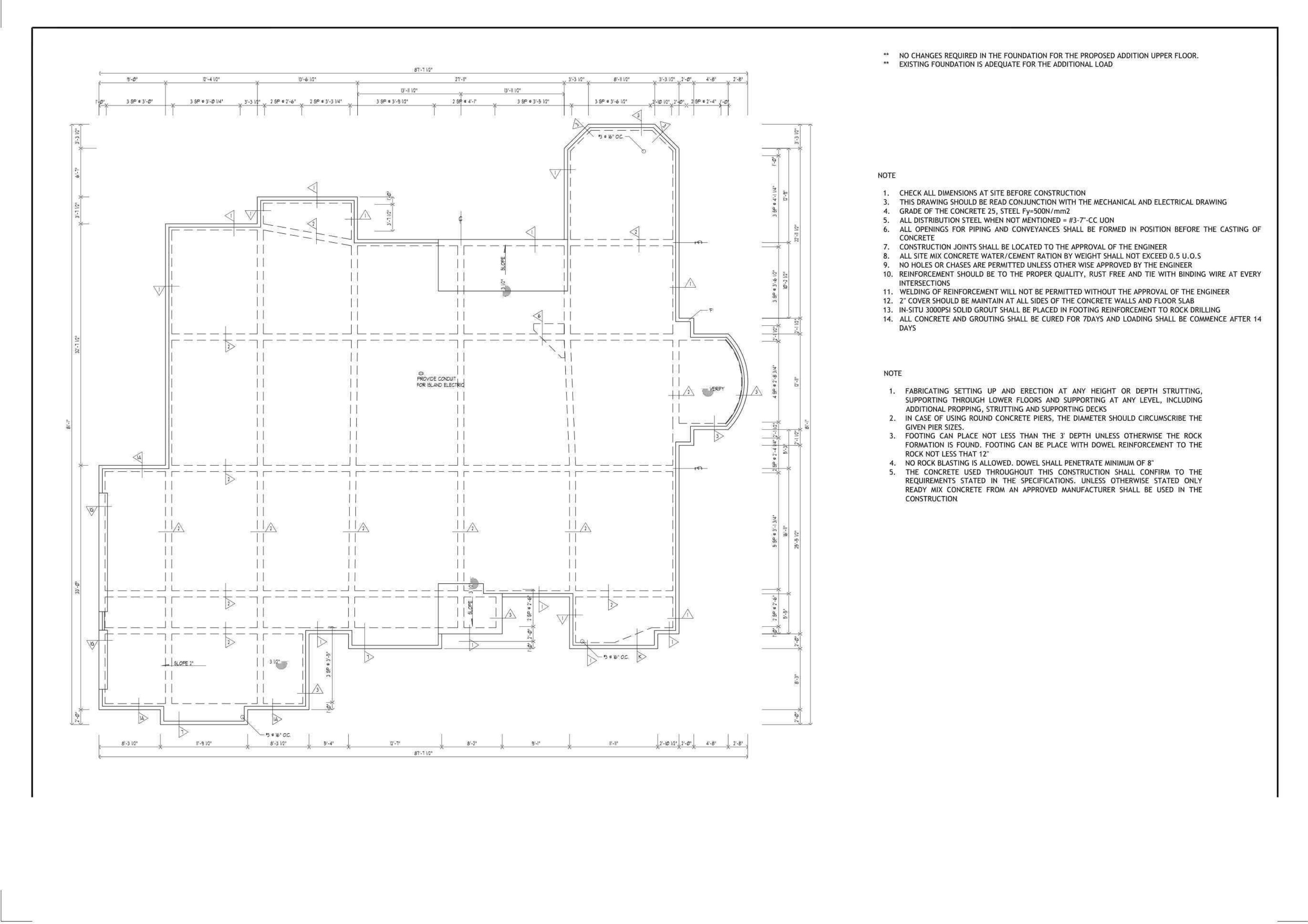 S-101 — Foundation Plan